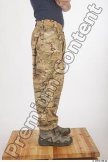 Soldier in American Army Military Uniform 0072